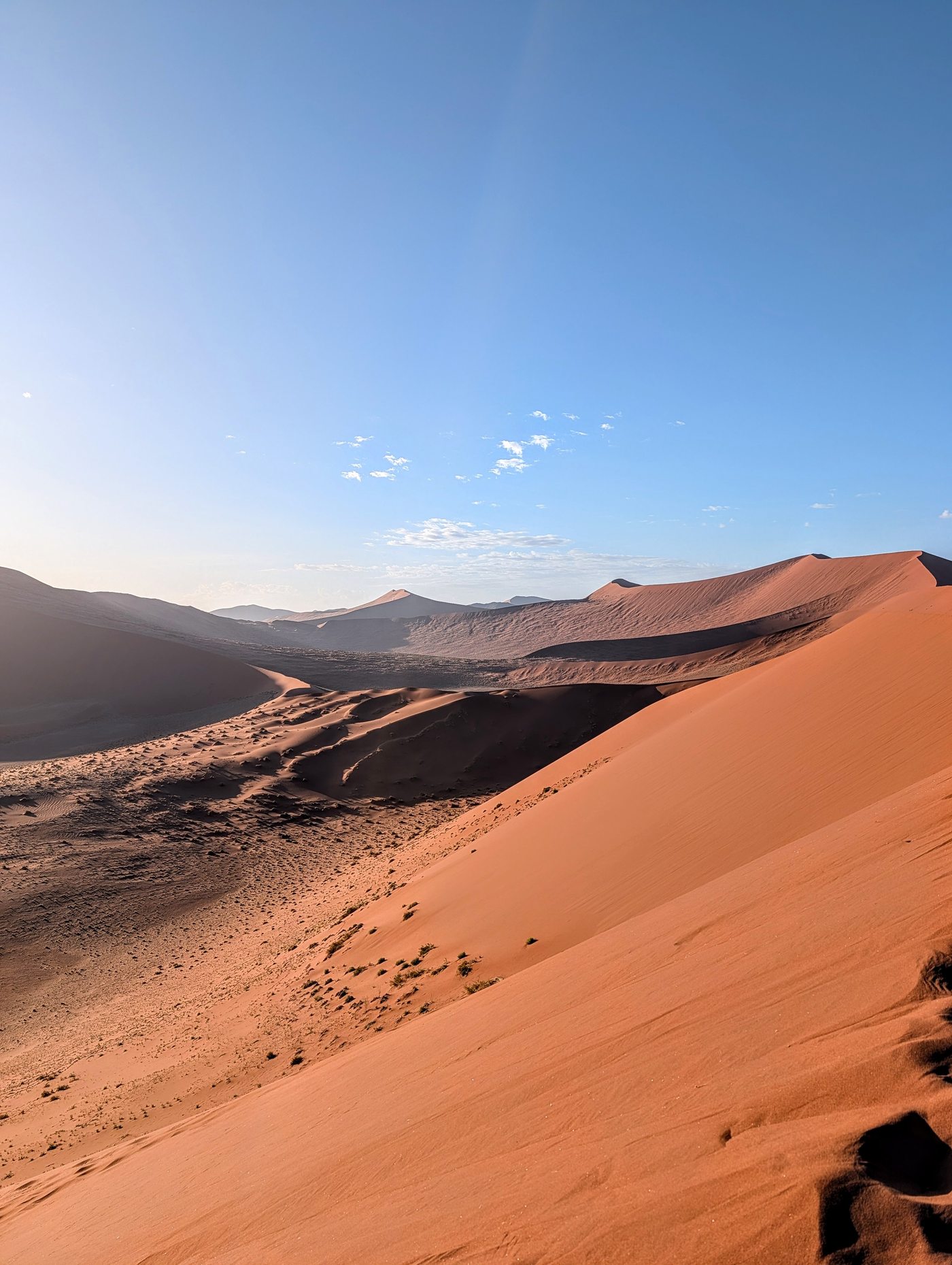 Pre-dawn Dune Climb